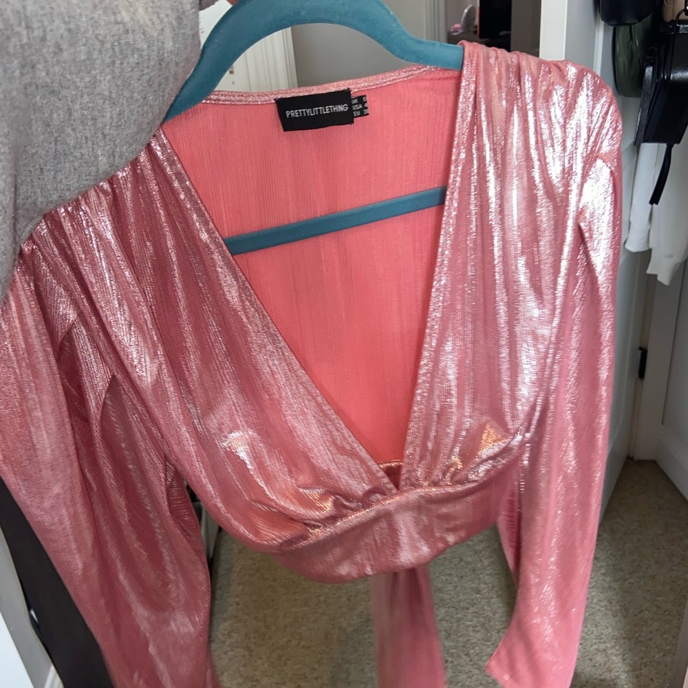 pink long sleeve